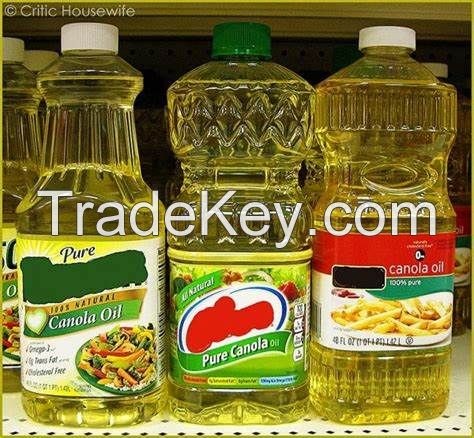 Crude Rapeseed Oil / Crude Degummed Rapeseed Oil /Canola Oil