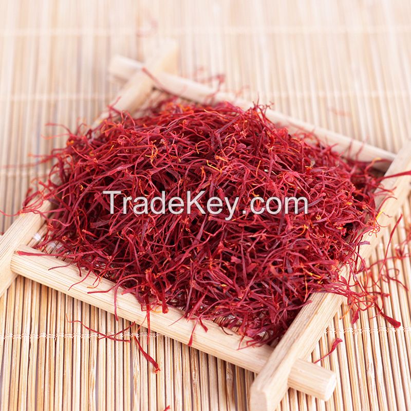 Bulk Super Negin Saffron Raw Dried Safflower Spice Powder Form Hot Taste Water Preserved Flower Pieces Slices Baked Processing