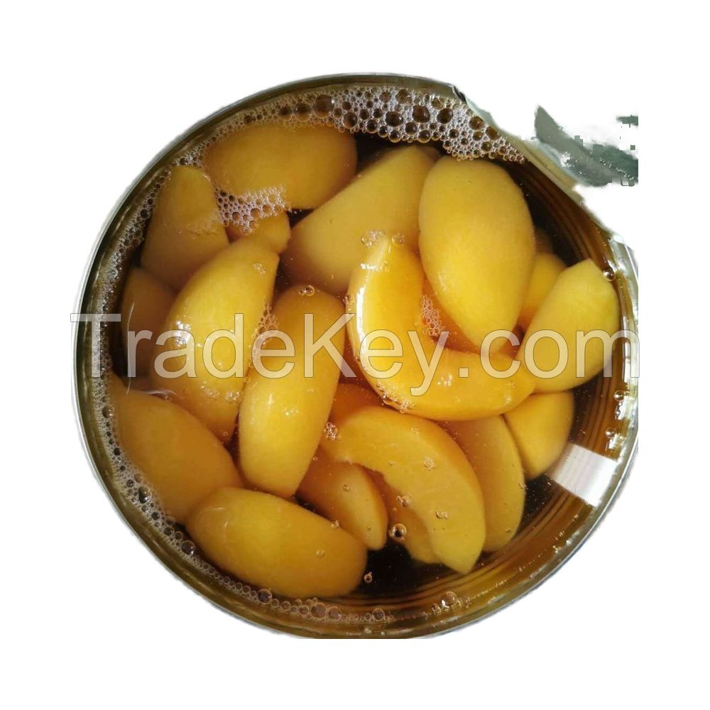  High Quality Canned Yellow Peaches in Halves for Sale