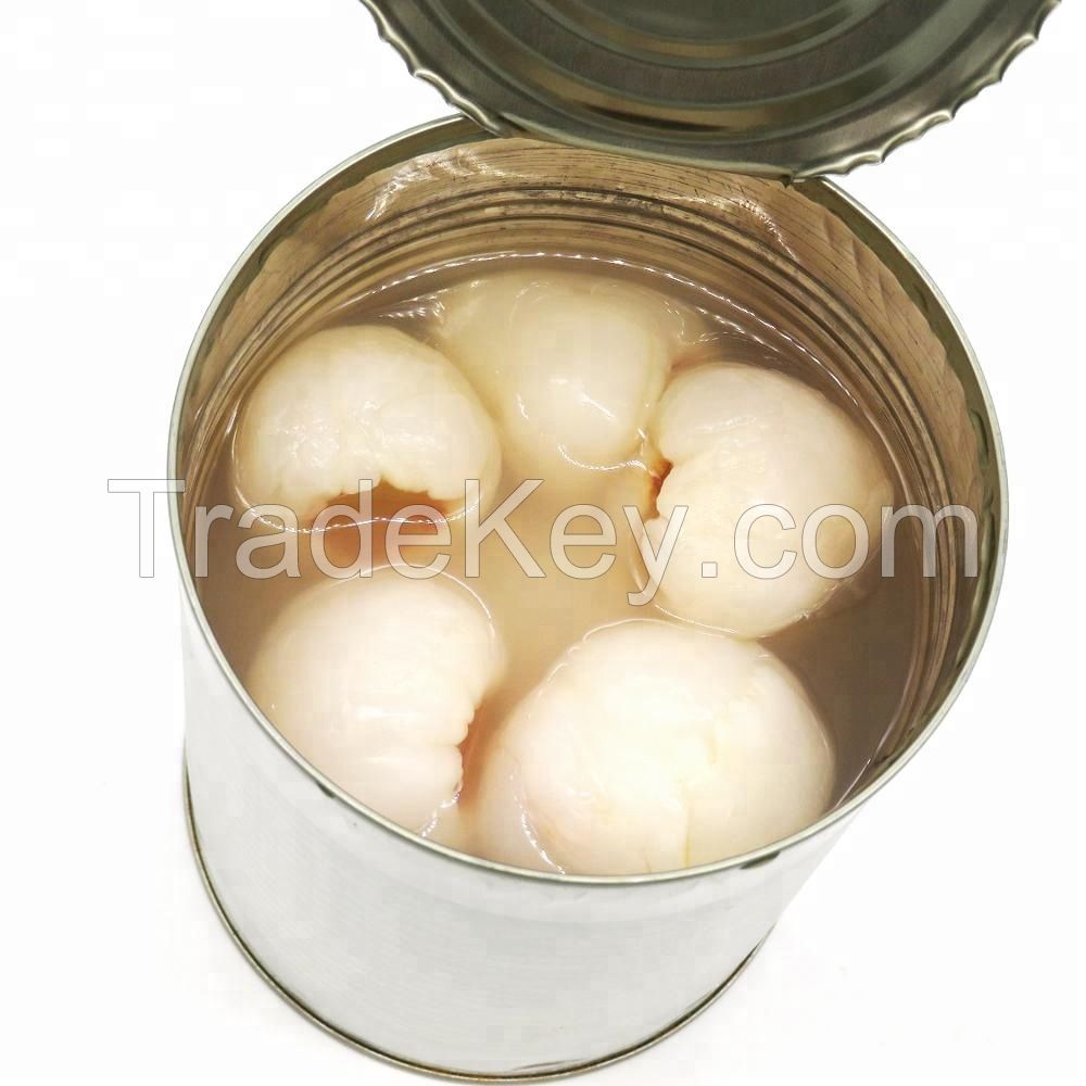 567g Canned Lychee Whole Canned Fruit Canned Litchi In Tinned Package