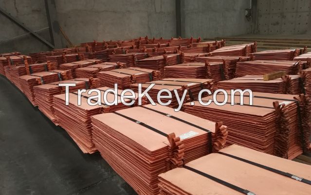 Factory Price Copper Cathodes Plates Sheet/Copper Ingot/ Copper Cathode Cu 99.99%