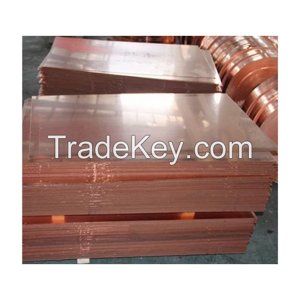 C10100 C10200 T2 T3 OF-Cu SE-Cu 5mm 10mm 20mm Thickness 1/16 Hard 1/8 Hard 99.99% Copper Cathodes T2 4x8 Copper Sheet In Stock