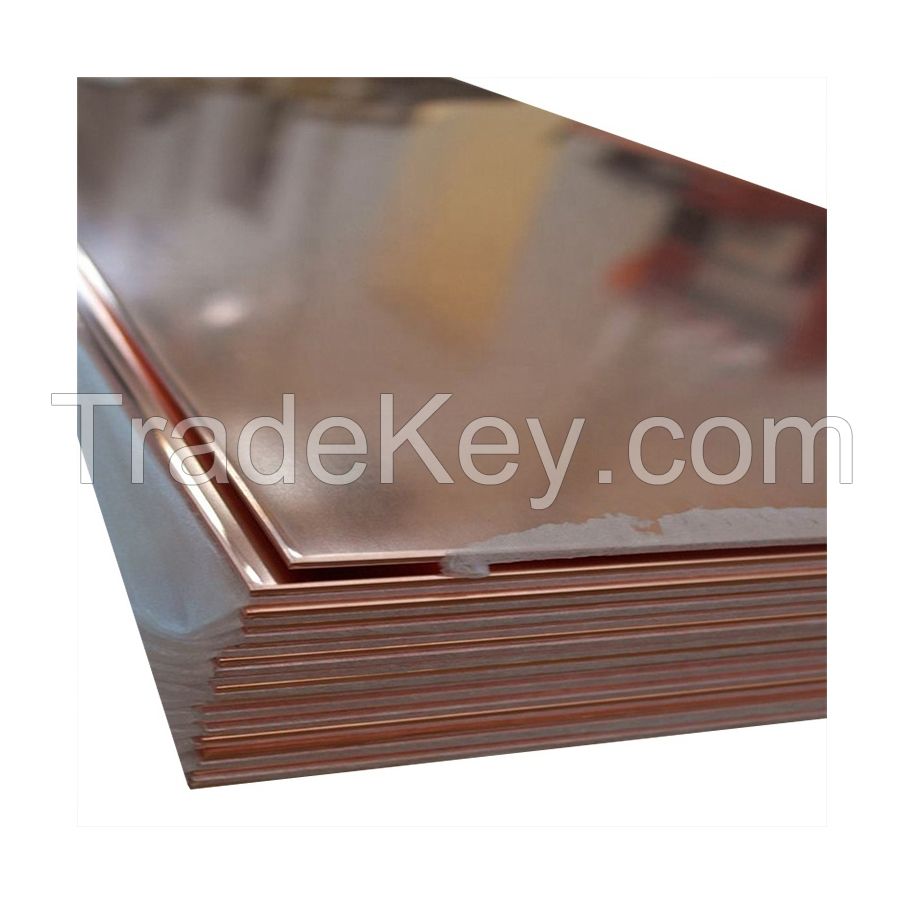 C10100 C10200 T2 T3 OF-Cu SE-Cu 5mm 10mm 20mm Thickness 1/16 Hard 1/8 Hard 99.99% Copper Cathodes T2 4x8 Copper Sheet In Stock