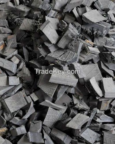 Truck Tire Shredded Used Tyre Shredder Waste Recycling Shredded