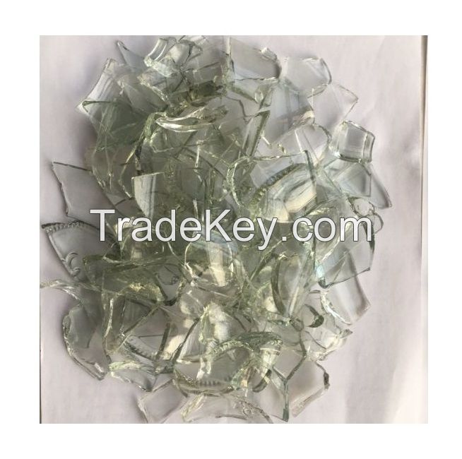 Wholesale Recycled Broken Glass Bottle Cullet Scrap