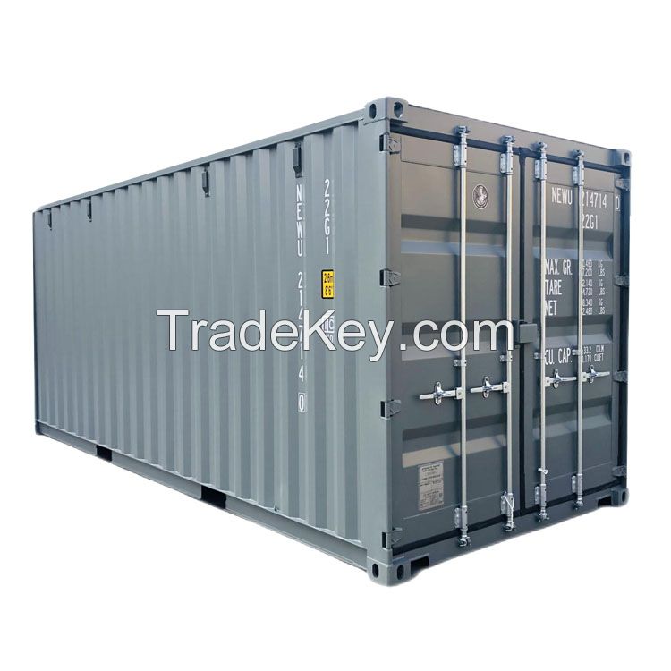 Wholesale Brand New 20ft Cargo Loading Containers ISO Standard 20GP Dry Shipping Container