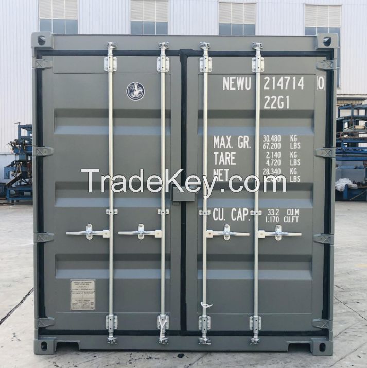 Wholesale Brand New 20ft Cargo Loading Containers ISO Standard 20GP Dry Shipping Container