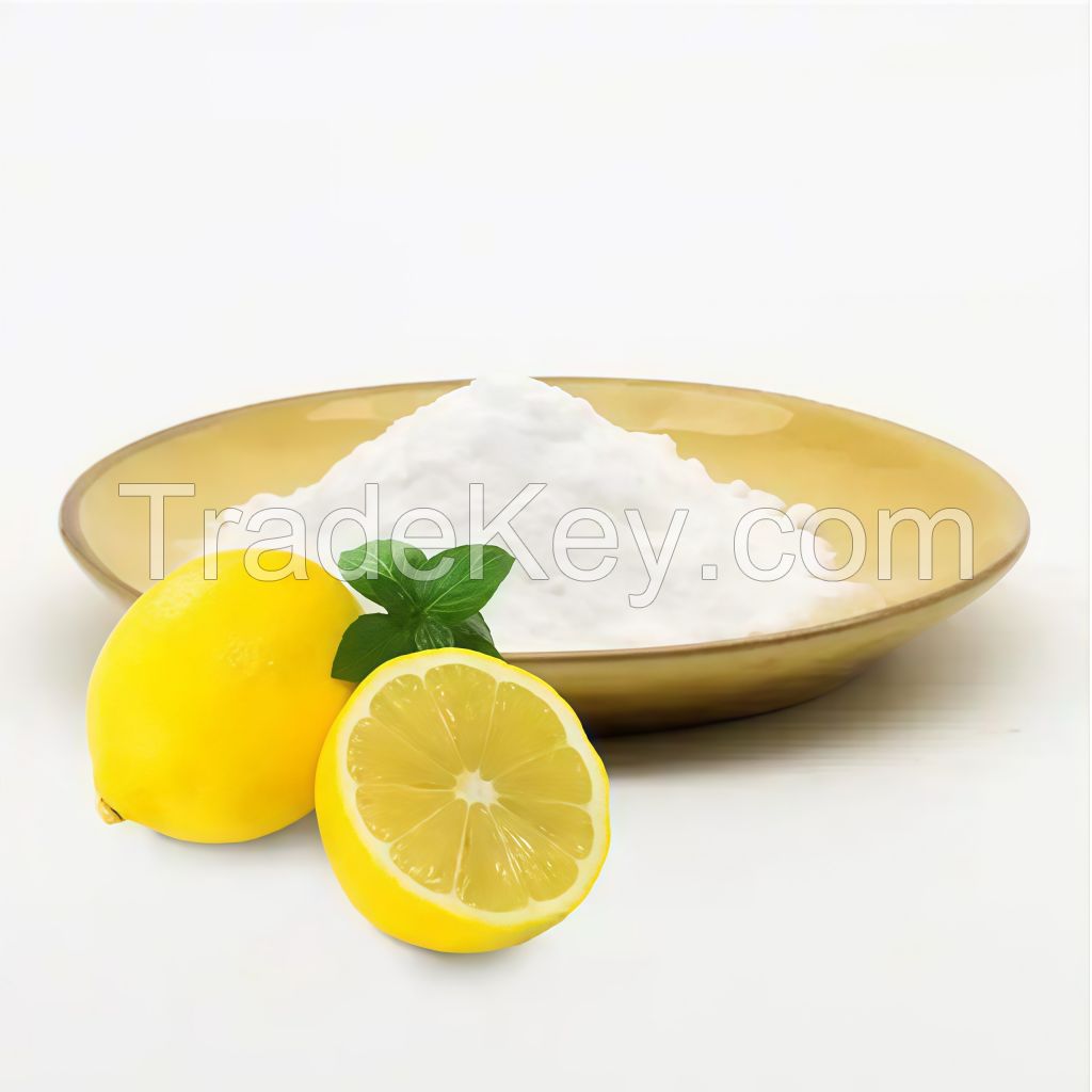 Food Grade Anhydrous Citric Acid Powder Bulk Stock Lemon Citric Acid Industrial Lab Application Cas.No 77-92-9