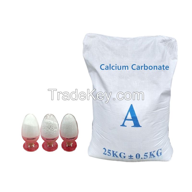 Light/heavy Calcium Carbonate Powder Calcite Raw Material 99% Purity 325 Mesh