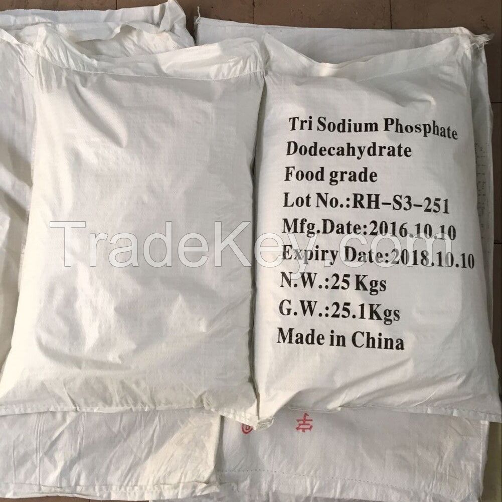 Trisodium Phosphate (Na3PO4.12H20) High Purity Additive for Nutrition Enhancement