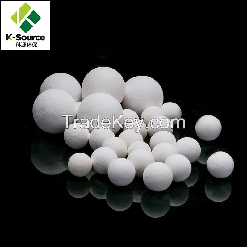 99% AL2O3 High Alumina Ceramic Ball Function As Catalyst Support Media