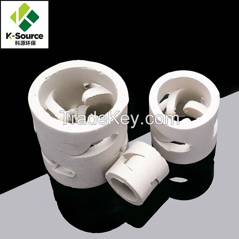 Proper Price Top Quality Random Packing Ceramic Raschig Ring Pall Manufacter