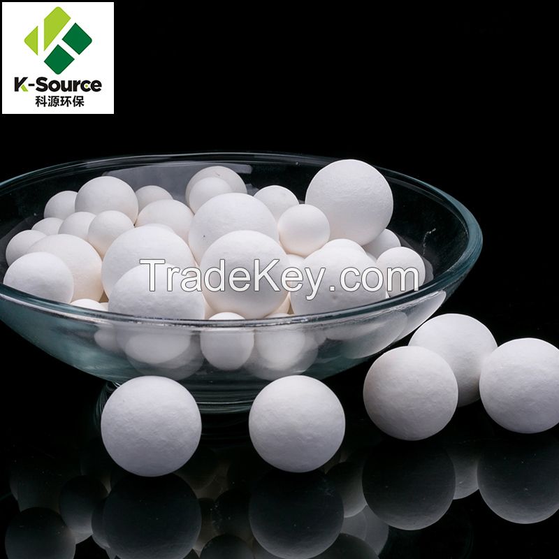 99% AL2O3 High Alumina Ceramic Ball Function As Catalyst Support Media