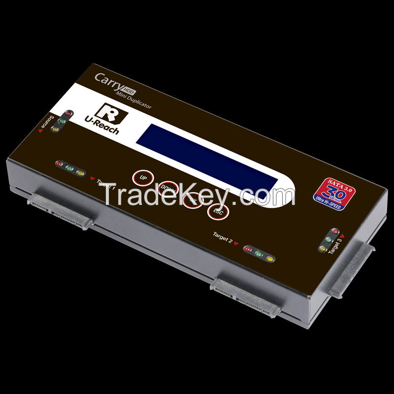 1: 3 Ultra High-Speed Series HDD/SSD Duplicator - PRO398