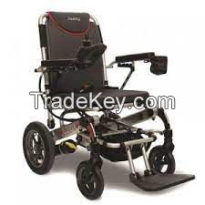 Foldable compact electric wheelchair with brushless controller used for disabled
