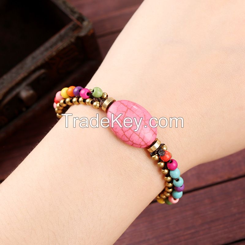 BOHO traditional handmade braiding Bracelet - MCS048