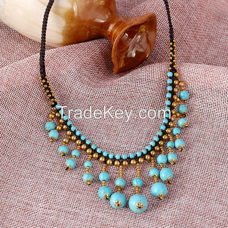 Traditional Boho Style Beading Necklace - Mcx005