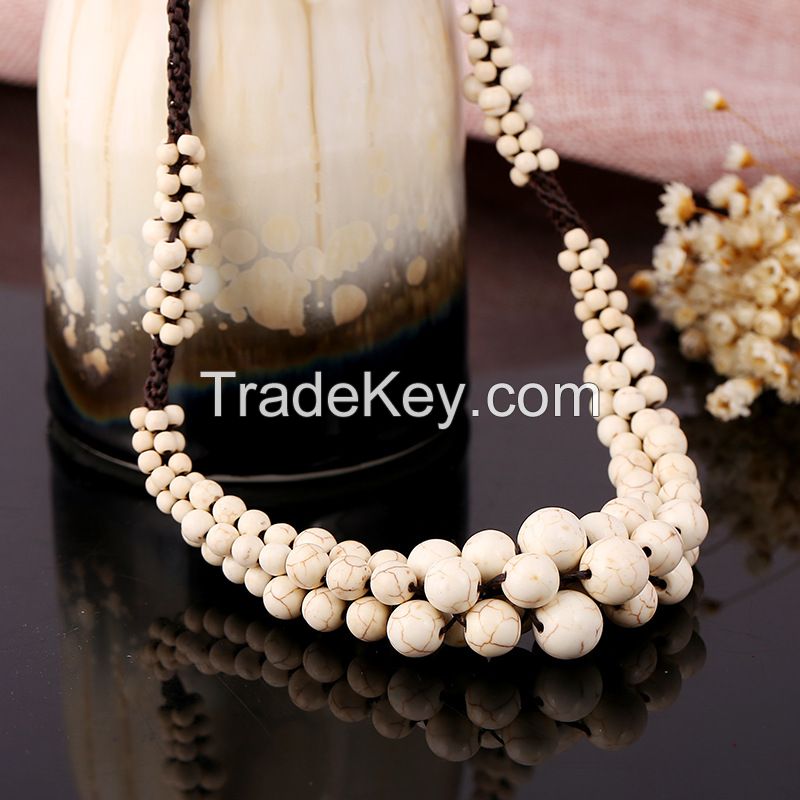 Traditional boho style beading Necklace - MCX016