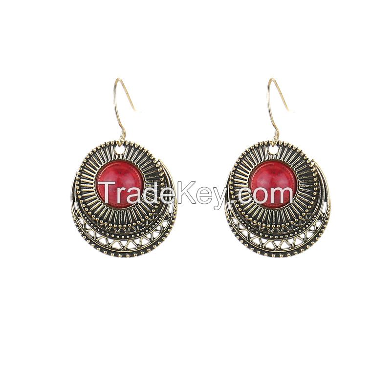 Gothic style alloy Earrings - HQEF-0244