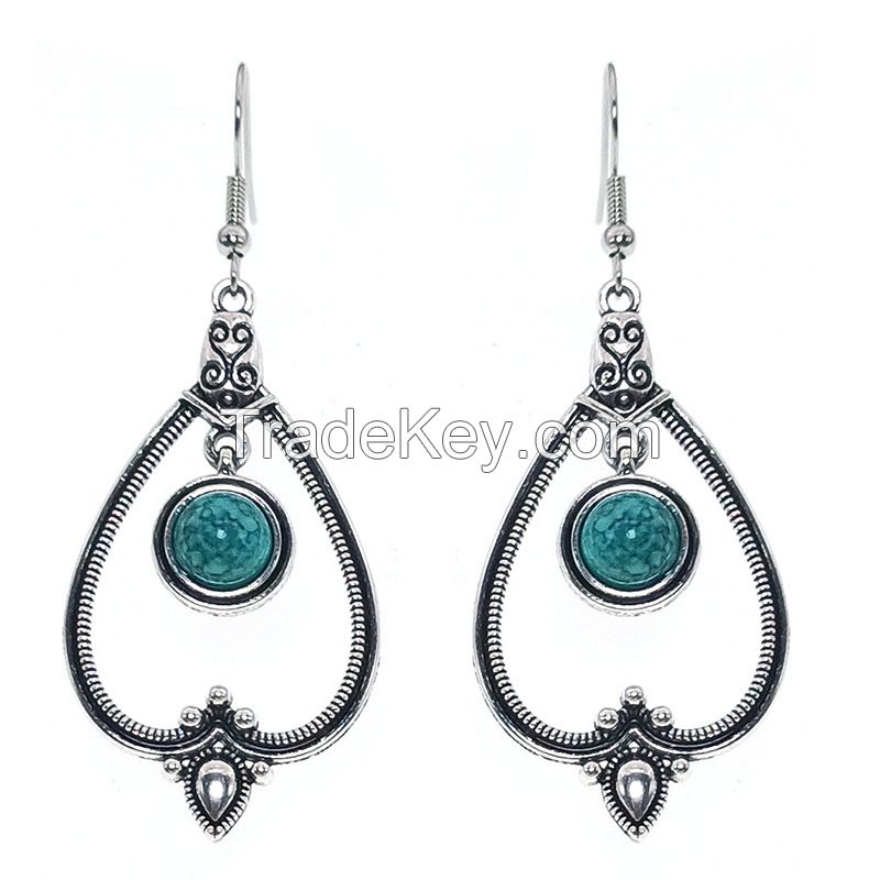 Gothic style alloy Earrings - HQEF-0244
