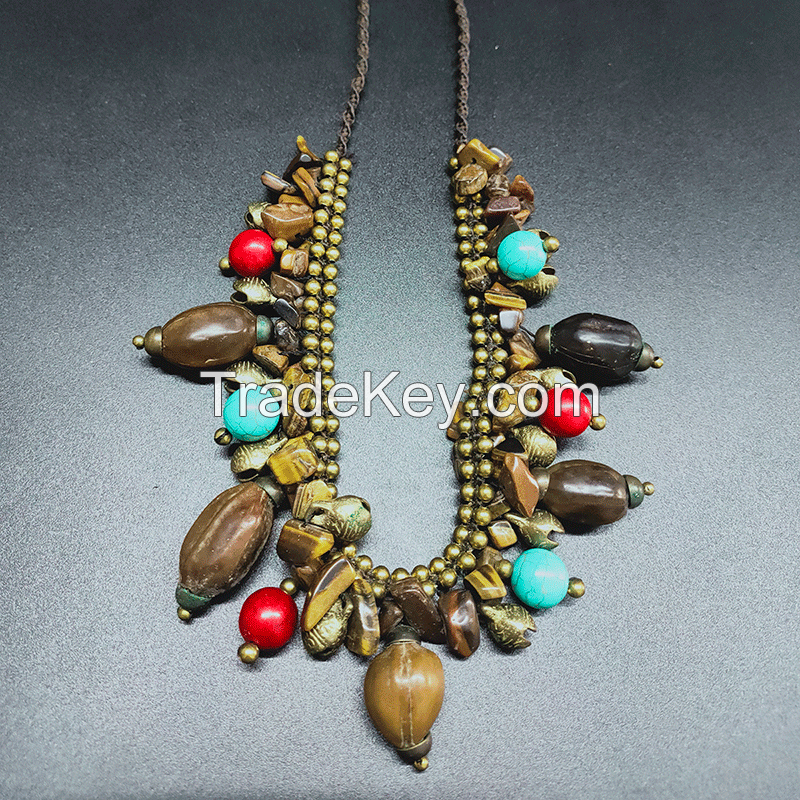 Boho Style Bodhi Necklace - MCX0176