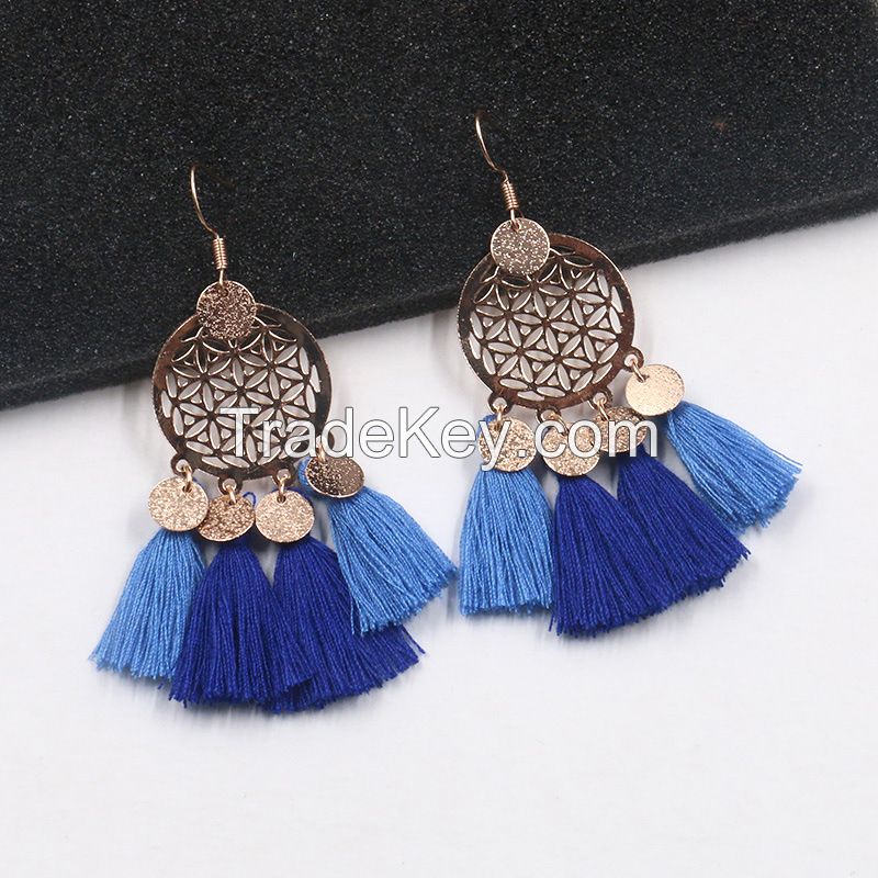 Vintage tassel earrings - E0102