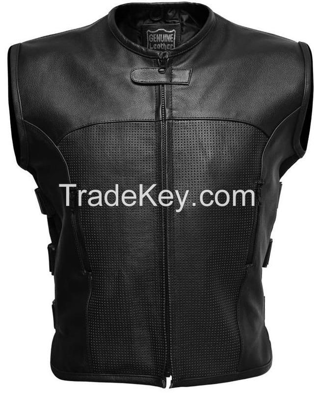 Leather Racers Vest (Racing Wear)