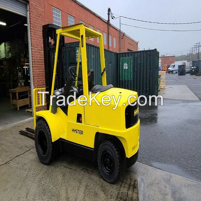  2005 HYSTER FORKLIFT H120XM LIFTS 11,300 LBS LIFT CAPABLE- NEW HOSES NEW TIRES