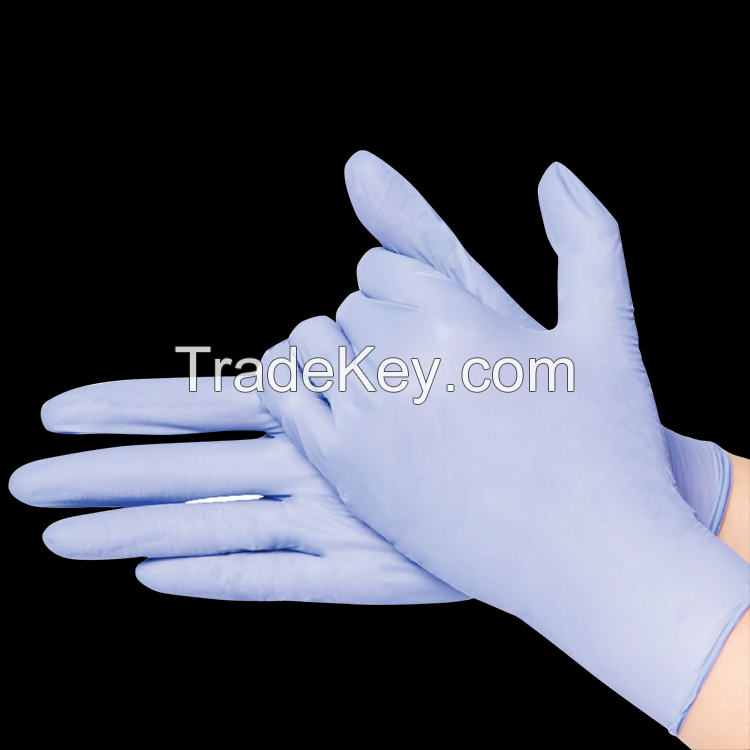 Gloves Nitrile Gloves Powdered Powder Free Gloves Vinyl And Nitrile Synthetic Gloves