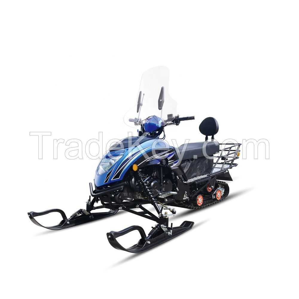 hot sale High safety 220cc Adults mobile snow full steel frame gasoline electric double ski big s