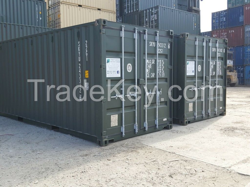 Second Hand 20&quot; 40&quot;ft Cheap Used Sea Shipping Containers,