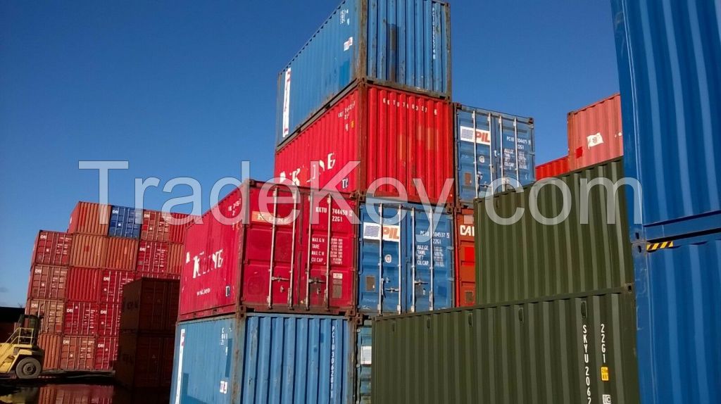 Second Hand 20&amp;amp;quot; 40&amp;amp;quot;ft Cheap Used Sea Shipping Containers,