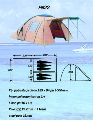 family nylon tents
