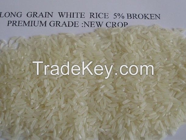 Thai White rice 5% broken