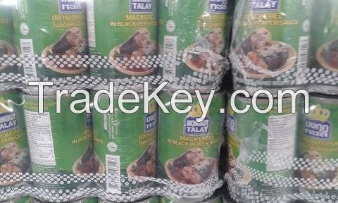 Canned Tuna/Sardines Mackerel in vegetable oil & Tomato Sauce