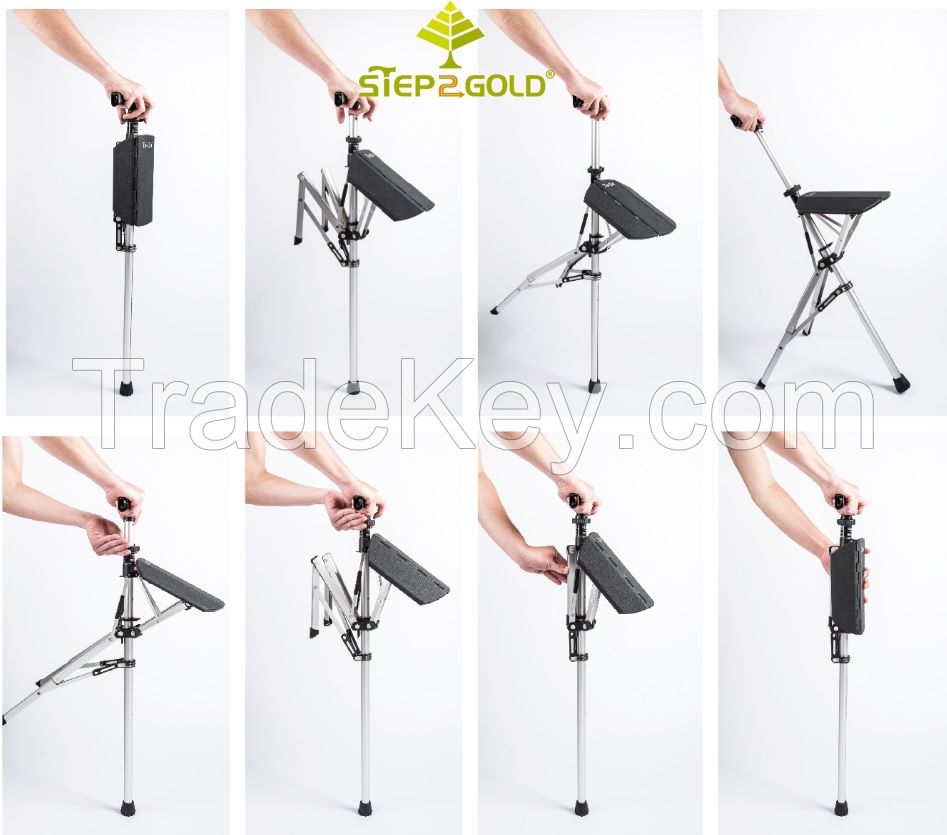 Ta-Da Automatic Collapsible Stick Chair