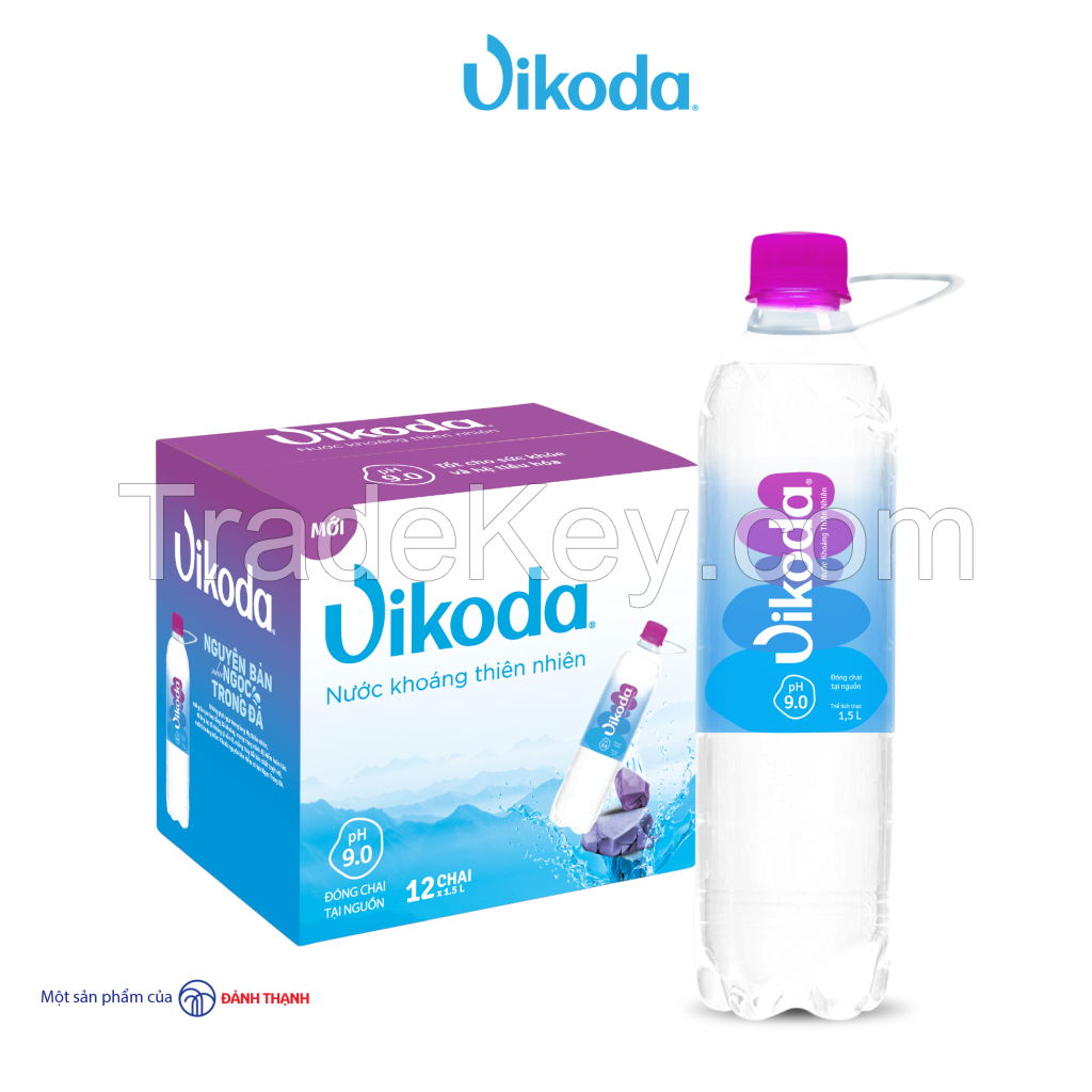 VIKODA NATURAL ALKALINE MINERAL WATER PET 1500 ML