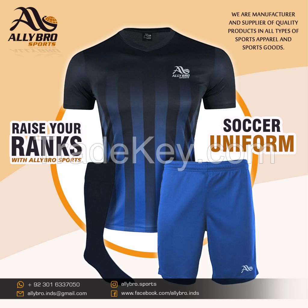 Source Custom blank football shirt uniform best quality OEM design cheap  soccer jersey set wholesale club training on m.