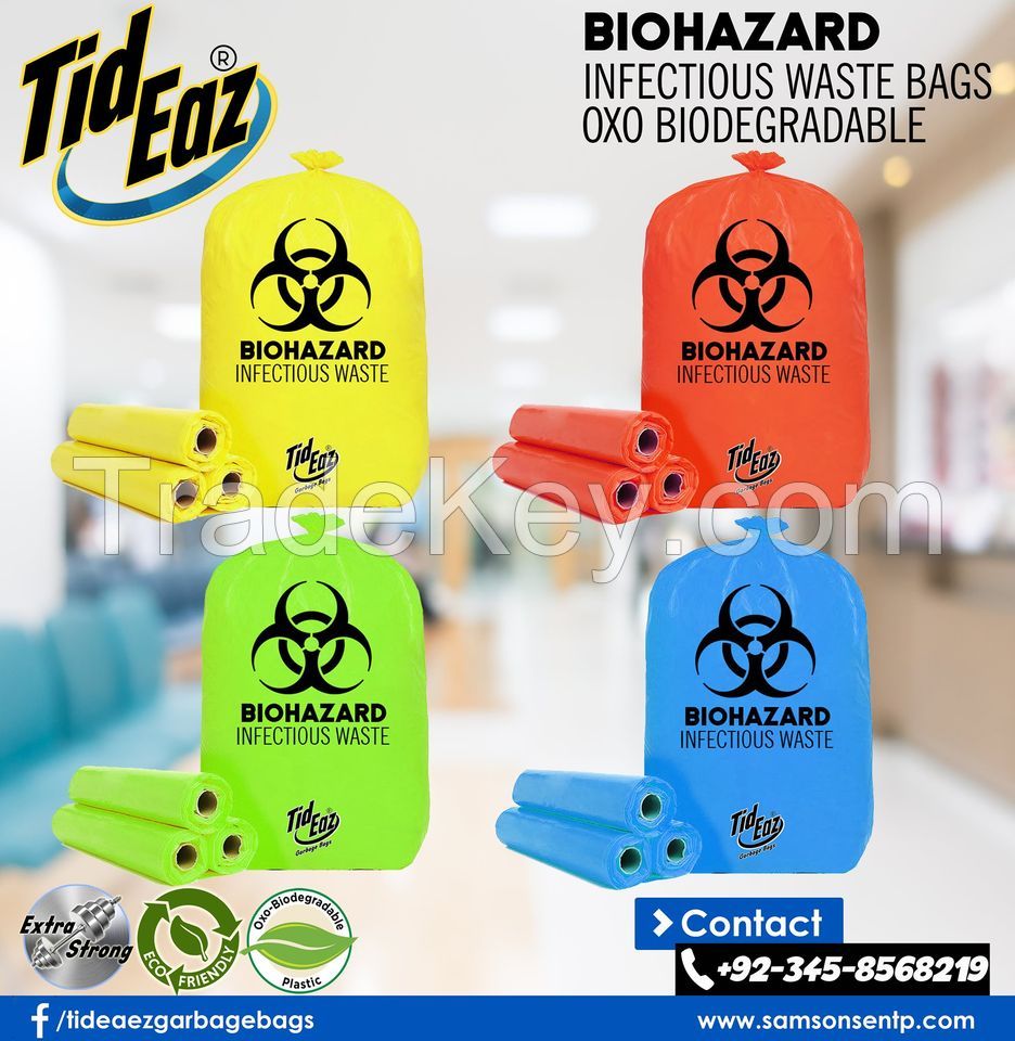 Biodegradable Garbage Bags, Freezer Bags, Disposable Aprons, Cling Wrap