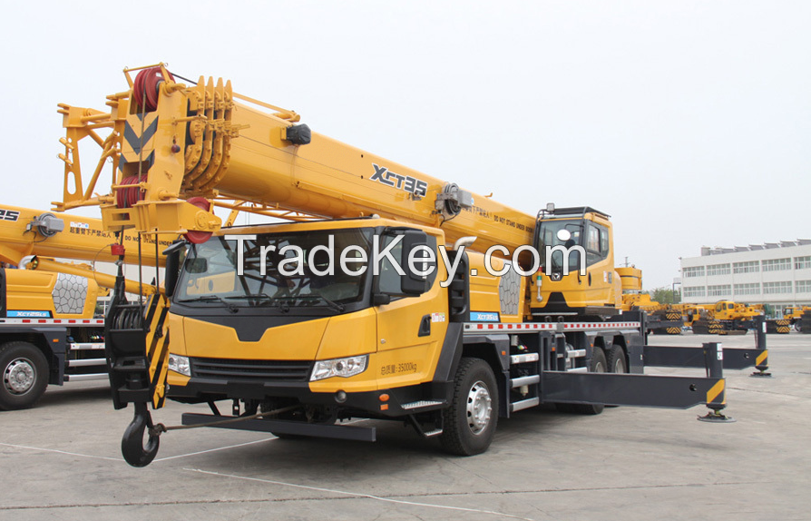 XCMG official 35ton hydraulic lift truck crane XCT35