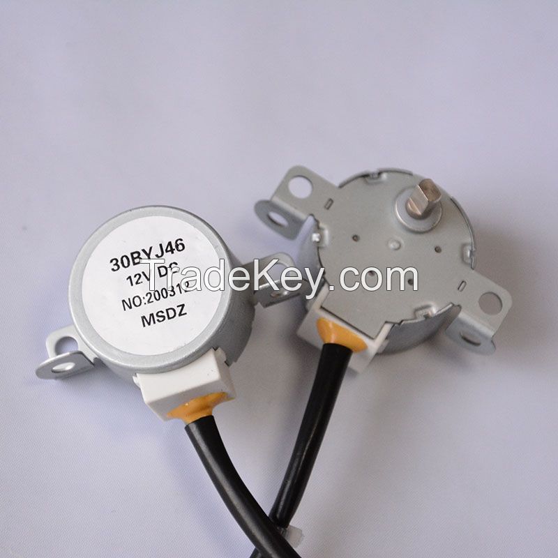 30BYJ46 China  30mm 12V 5V 24V micro stepper motor manufacturer for air conditioner