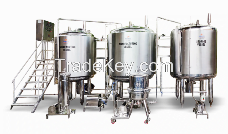 Oral Liquid/Syrup/ Suspension Liquid Manufacturing Plant