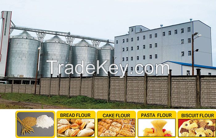 Multi-story Steel Structure Flour Milling Plant