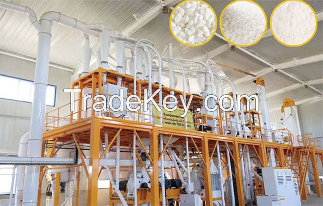 Maize Flour Milling Machine with Hammer Crusher