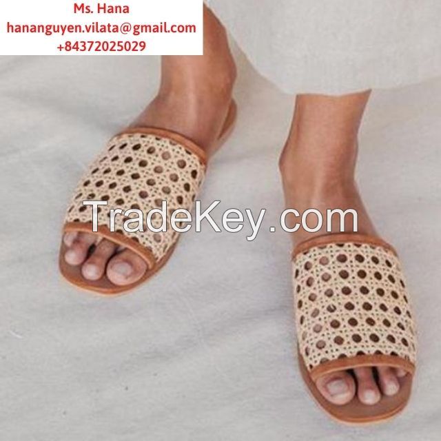 Friendly Hexagon Natural Bleached Open Mesh Webbing Cane (WS: +84372025029)