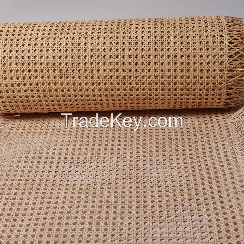 Natural Radio Rattan Cane Webbing Light Natural Color for DIY project/ Furniture Decoration  Bestseller (ws +84372025029)