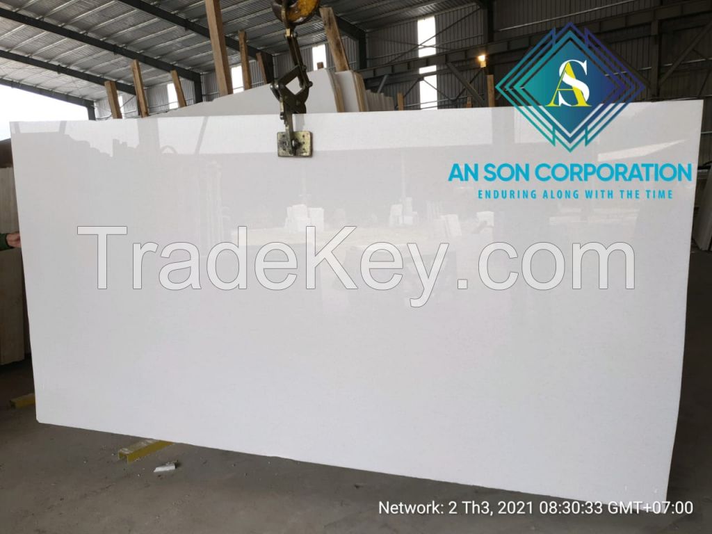 Vietnam White Marble Slabs