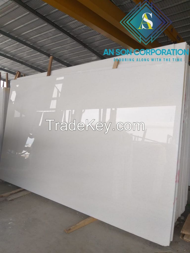 Vietnam White Marble Slabs