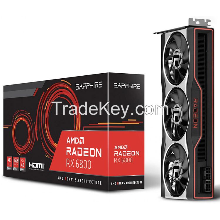 Sapphire AMD Radeon RX 6800 16G Gaming Graphics Card with 256-bit GDDR6 Memory AMD RDNA 2 Support PCI-Express 4.0 x16