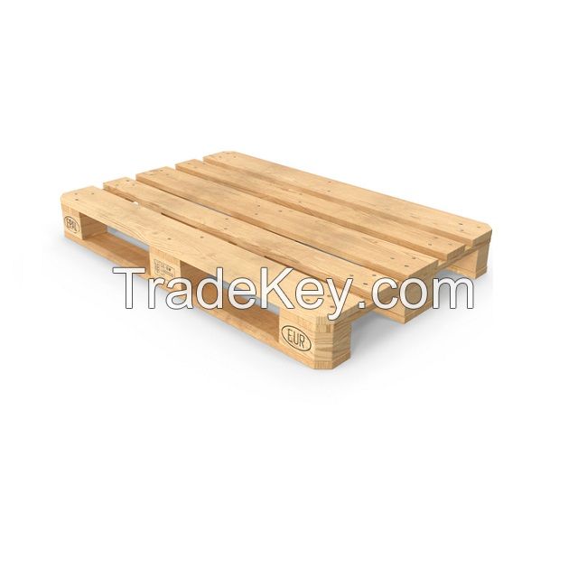 The best price for hard solid Acacia/ pine/ spruce wooden wood pallet 2-way/4-way for American maket